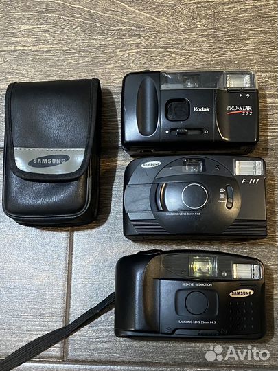 Пленочные фотоаппараты 4 штуки