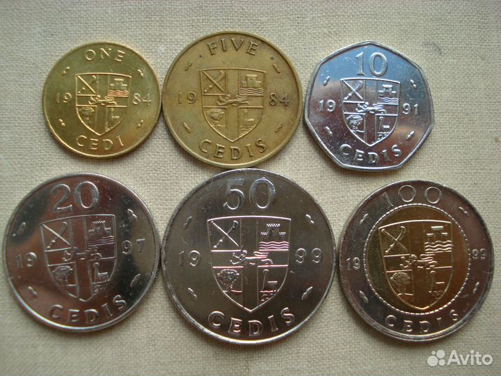 Наборы иностранных монет