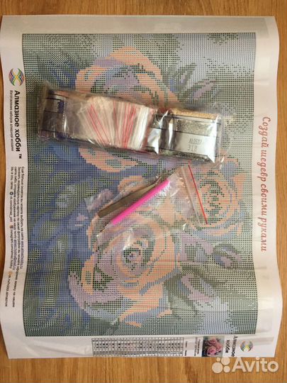 Алмазная мозаика набор розы