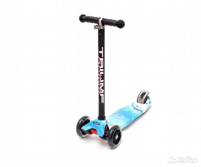Самокат детский трехколесный Triumf butterfly