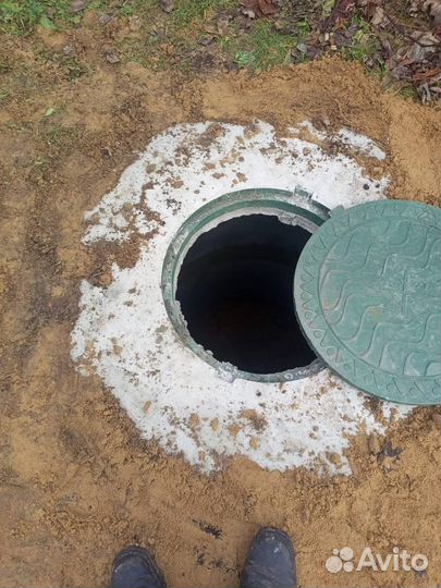 Септики из жби колец под ключ