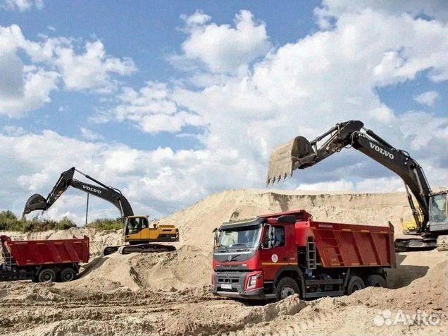 Песок карьерный крупный