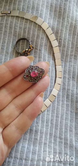 Серебряное кольцо