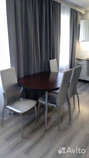 Стол кухонный круглый раскладной