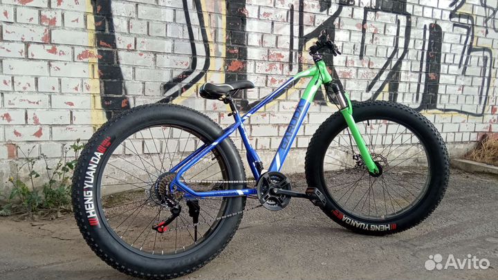 Новые горные велосипеды фэтбайк