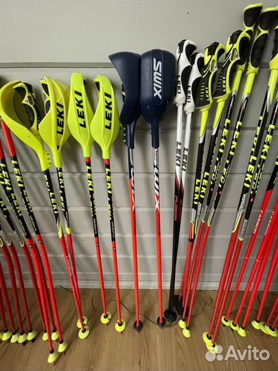 Палки горнолыжные Leki 95,100,105,110,115,120,125