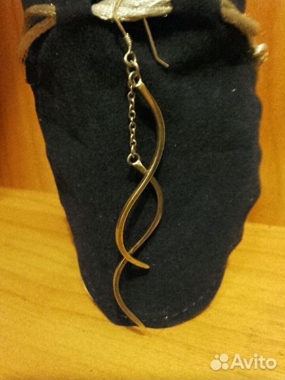 Серьги серебрянные