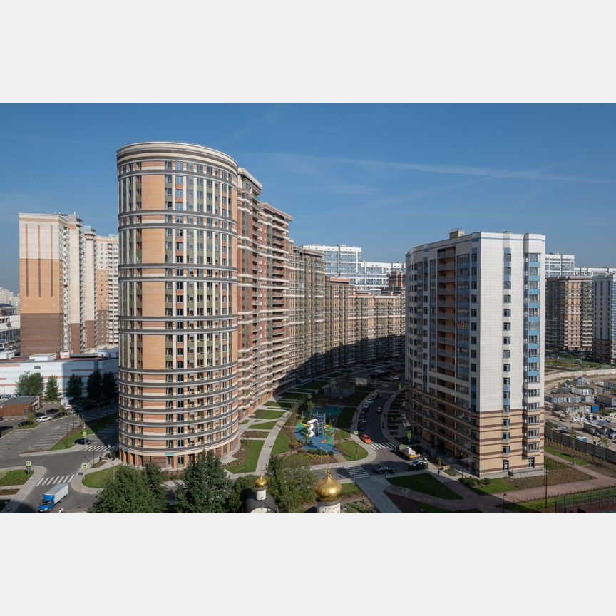 3-к. квартира, 84,1 м², 12/25 эт.