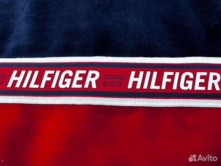 Tommy Hilfiger толстовка свитшот бархатный 54+