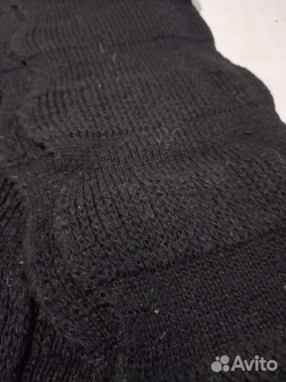 Шарф черный