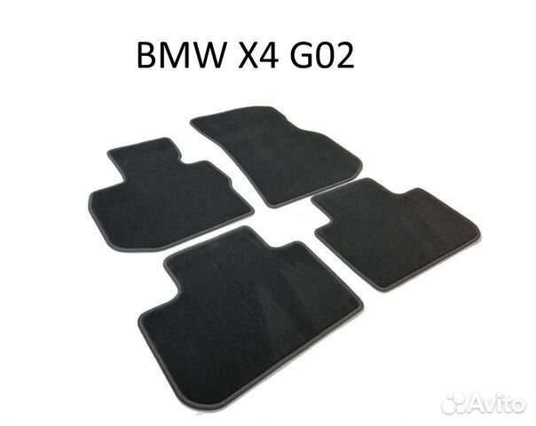 Коврики BMW X4 G02 ворсовые