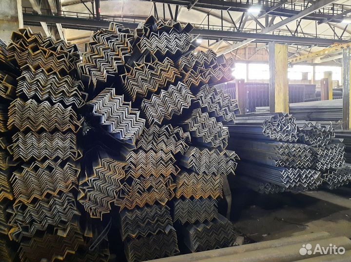 Уголок металлический 63х63х6 длина 6м Ст3