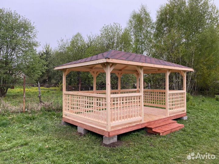 Беседка под ключ