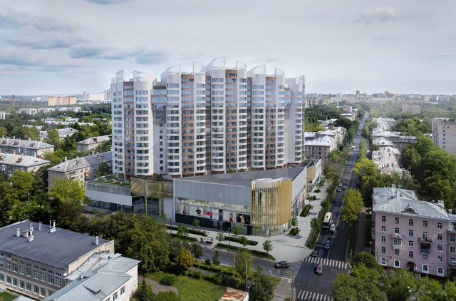 1-к. квартира, 45,6 м², 16/19 эт.