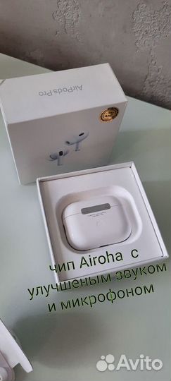 Беспроводные наушники airpods pro 2 реплика 1в1