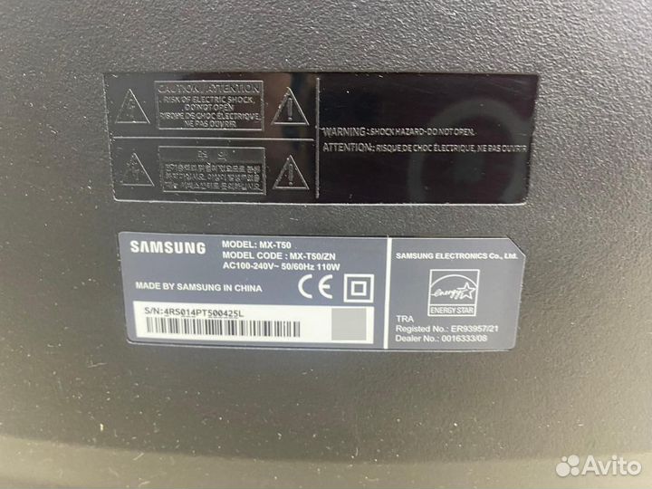 Портативная акустика Samsung MX-T50 (врш)