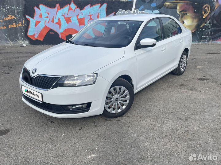 Skoda Rapid 1.6 AT, 2019, 89 400 км