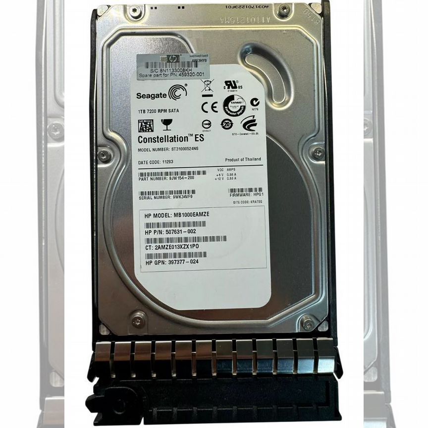 [MB1000EAMZE] Жесткий Диск Hp 1tb Sata2 3,5" Hdd Mb1000eamze
