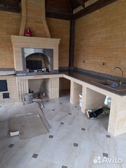 Печи камины барбекю