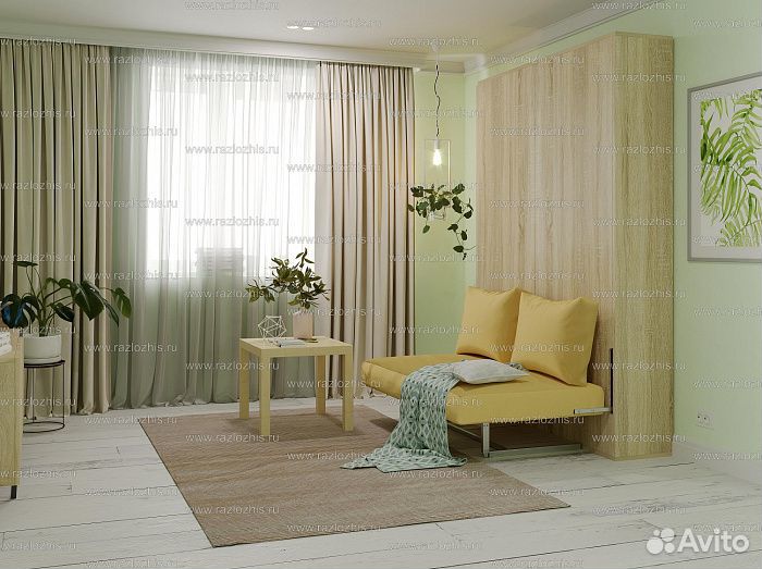 Шкаф-кровать с диваном в рассрочку