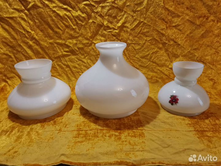 Плафон типа керосинка для люстр и бра СССР