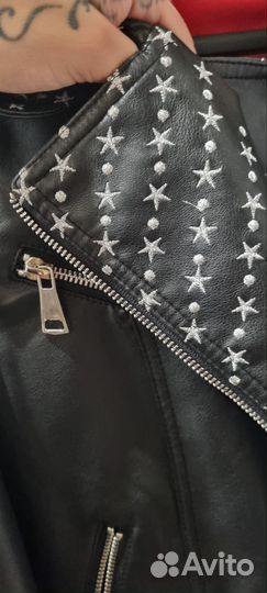 Куртка.Коженка женская 44