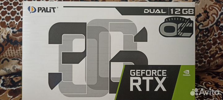 Видеокарта Palit GeForce RTX 3060 dual OC