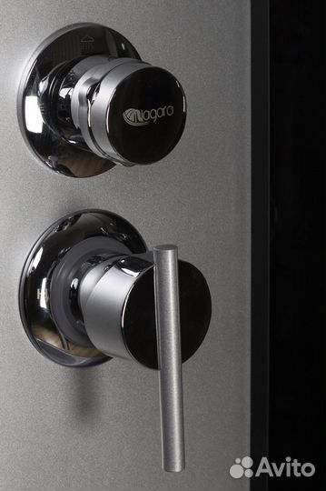 Душ.каб. NG-2509-14 (1000х1000х2150) высокий подд