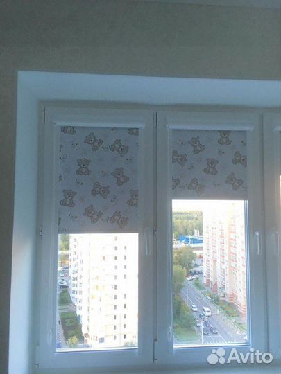 Рулонные шторы день ночь