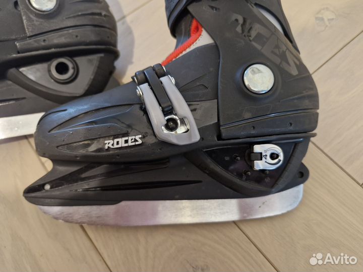 Коньки детские раздвижные 25-29