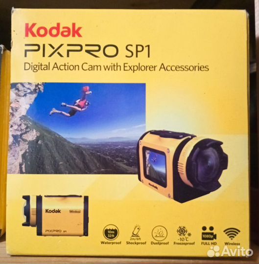 Экшн камера Kodak pixpro SP1