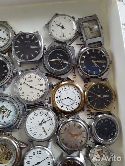 Часы СССР разные