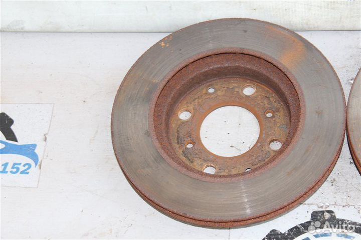 Диск тормозной передний Honda Fit GD1 L13A