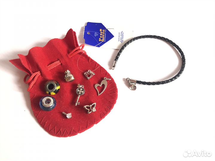 Шармы серебро пакетом цена за всё