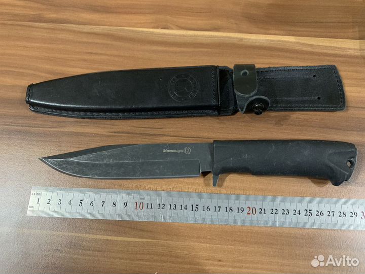 Нож туристический, сталь Х12мф Барс