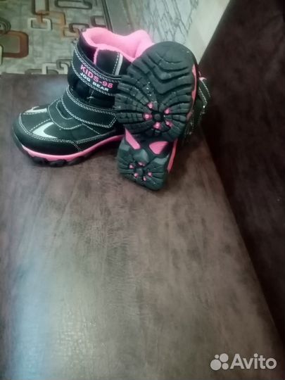 Сапоги зимние детские 27 28 размер