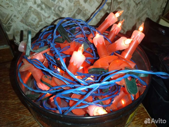 Ретро гирлянда, СССР