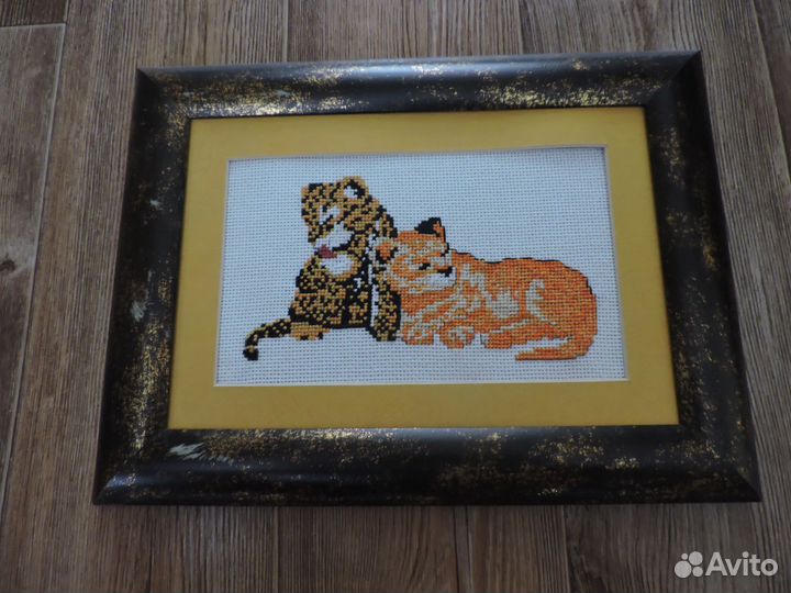 Картины вышитые крестом