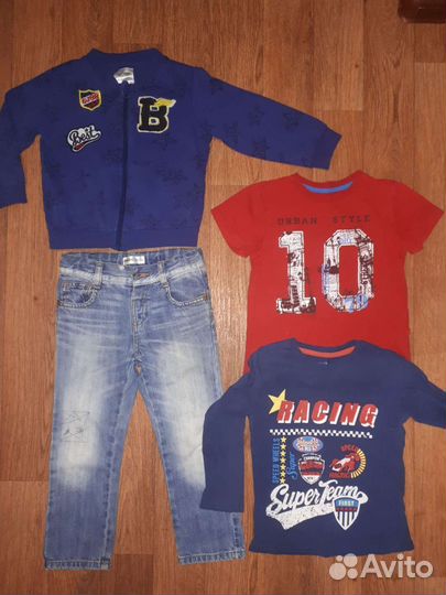 Пакет одежды на мальчика из Глория Джинс