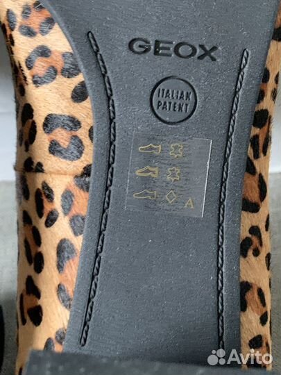 Туфли женские 39 раз натуральная кожа Geox