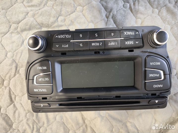 Штатная магнитола kia Ceed jd