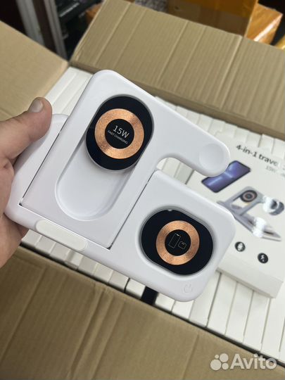 Беспроводная зарядка 4-in-1 Оптом