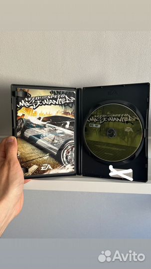 NFS Most Wanted в коробке