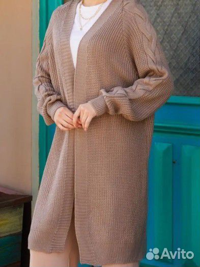 Вязаный кардиган