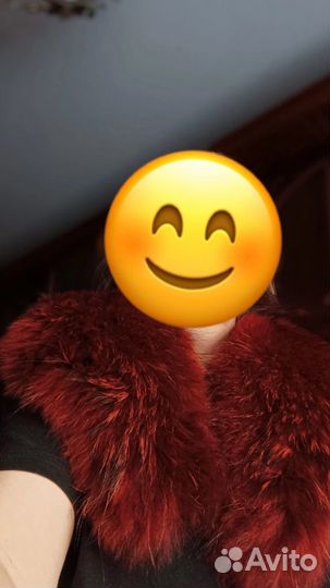 Натуральный шикарный воротник