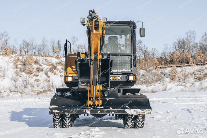 Колёсный экскаватор Runmax ER85W, 2023