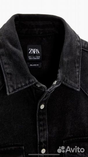 Джинсовая куртка Zara мужская S