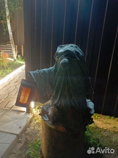 Фонарь садовый на солнечных батареях