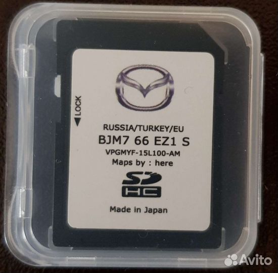 SD-карта mazda skyactiv connect 2024