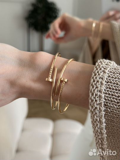 Браслет гвоздь Cartier Juste un clou 16 17